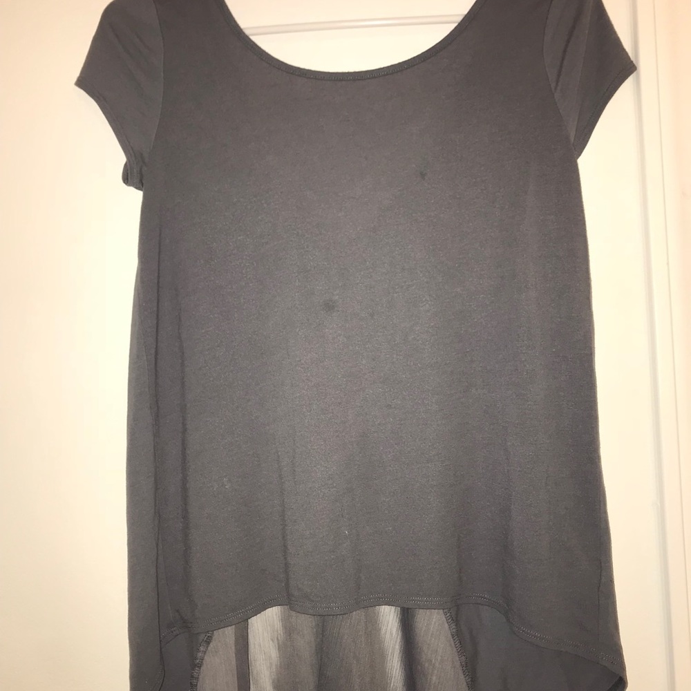low- high shirt